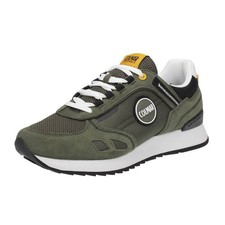 Colmar Travis Sport Bold - Sneakers Basse In Suede Verde - Taglia 41 [27.2cm]