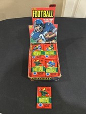 1980 Topps Football (1) Wax Pack Sealed From Box Phil Simms RC Walter Payton