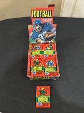 1980 Topps Football (1) Wax Pack Sealed From Box Phil Simms RC Walter Payton