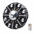 200W 8 Arm LED Stage Light 4 IN 1 RGBW DMX Moving Head Beam Light Laser DJ Disco