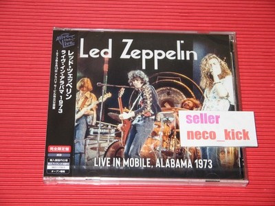 5ET LED ZEPPELIN LIVE IN MOBILE , ALABAMA 1973 JAPAN 2 CD