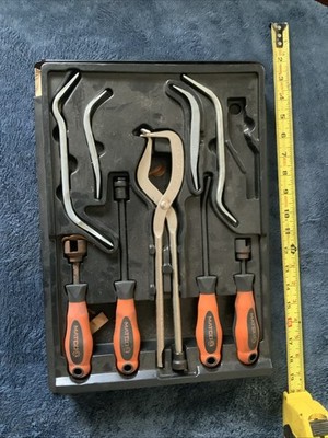 Matco 9pc Brake Tool Set, Orange ..used .see Pics .