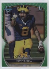 2022 Bowman U Chrome Green Refractor 40/99 Ronnie Bell #22 4z8