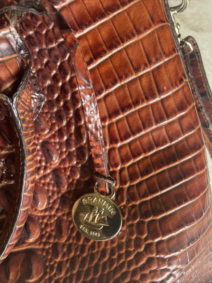 Cartera Brahmin Duxbury Cierre Superior con Cremallera y Asas Dobles Necan Melbourne Foto 3 de 4