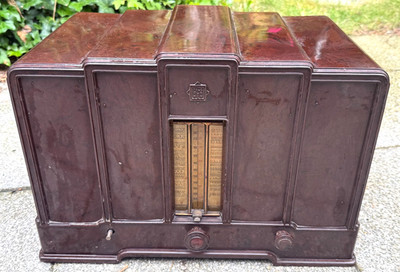 Telefunken Röhrenradio 343 W Bakelit 1930er Jahre UNGETESTET !!! RARITÄT SELTEN