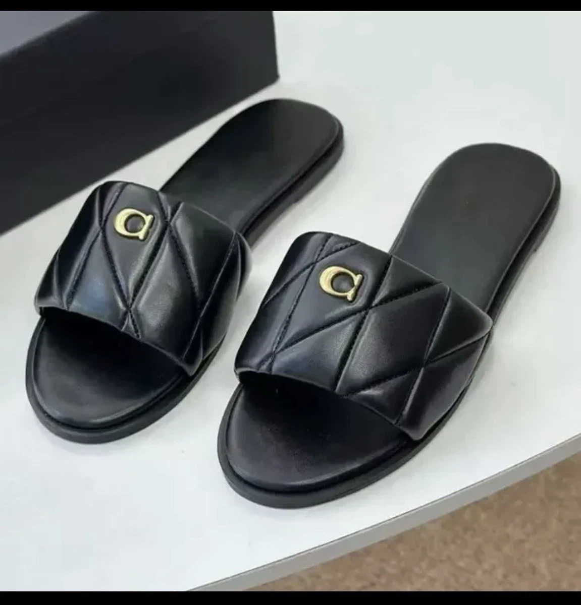 Coach Slide Sandals for Women for sale - eBay