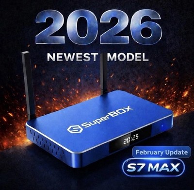 NEW RELEASE 2026 SUPERBOX S7 MAX            