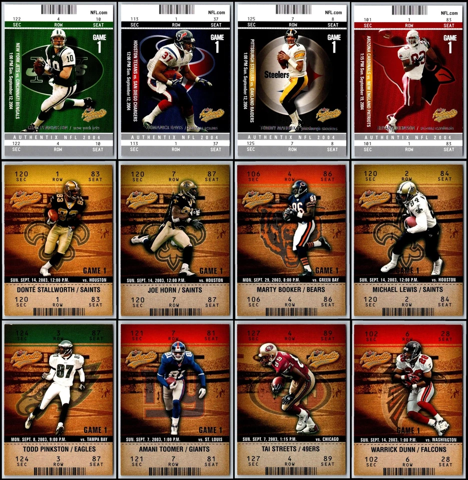 Lote de tarjetas Fleer Authentix (68) - EXCLUSIVAS - ¡ESTÉ ENTRE LOS PRIMEROS EN POSEERLAS! Foto 2 de 4