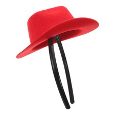Women's Cowboy Hat Headband Hairband Cowgirl Costume Accessories