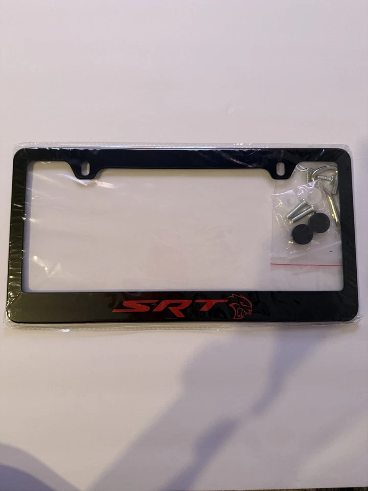 marco matrícula Dodge SRT Foto 4 de 4