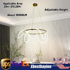 Contemporary Chandeliers Modern Dining Room Lighting Fixtures Adjustable Height