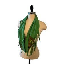 Handmade Bob Marley Infinity Summer Scarf, lightweight fun graphic scarf