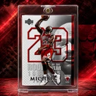 Michael Jordan ROOKIE OF THE YEAR Card 🔥 AUTHENTIC VERY RARE BULLS JERSEY #23
