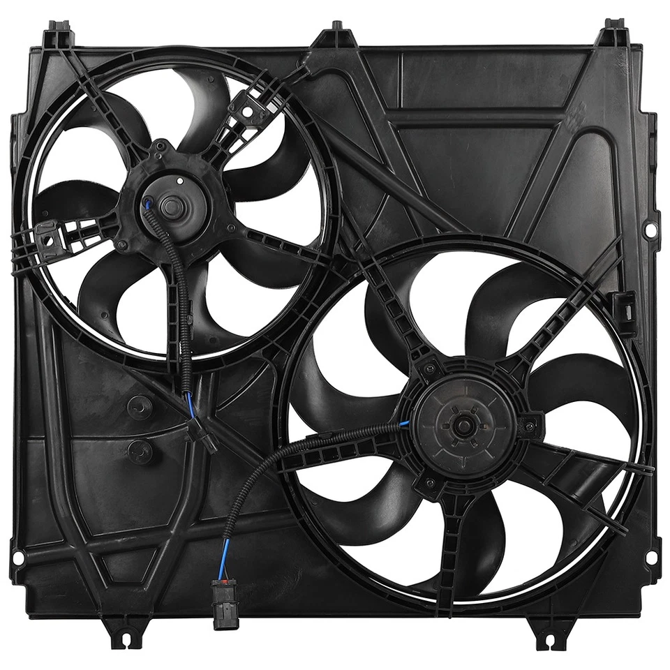 Conjunto de ventilador de refrigeración radiador eléctrico 253803E600 para Kia Sorento 2003-05 2006 Foto 3 de 4