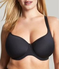 Sculptresse by Panache NOIR Elegance Spacer Molded Underwire Bra, US 40G, UK 40F