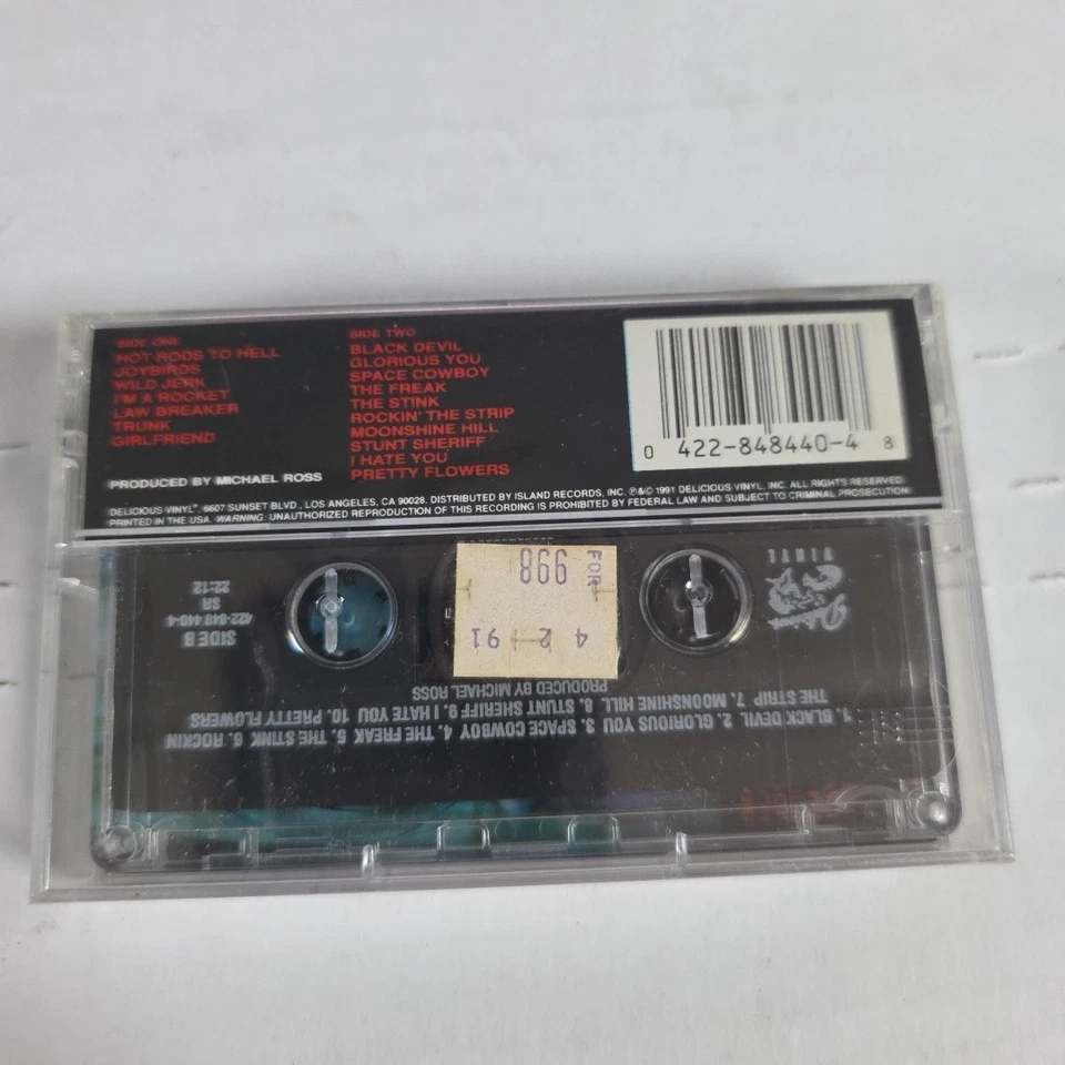 SPINOUT – Spinout - S/T Cassette SEALED BRAND NEW 1991 Delicious - Image 2 of 3