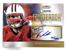 2013 SAGE Hit Auto Gold /250 Travis Frederick #A27 Rookie Auto RC DALLAS COWBOYS