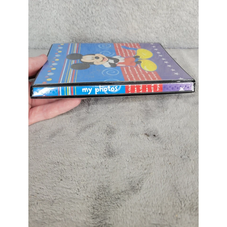 Mickey Mouse Photo Album Portfolio Case My Photos Disney Collectible - Image 3 of 4