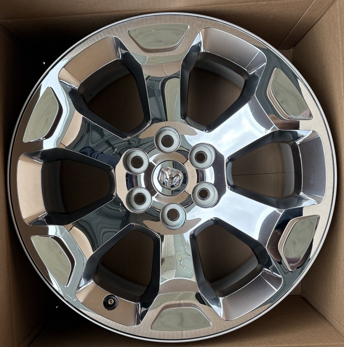 20 RAM 1500 FACTORY OEM CHROME CLAD WHEEL RIM 2019-2025