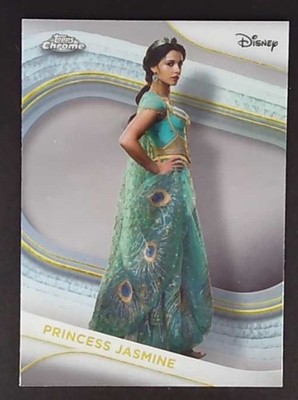 2025 Topps Chrome Disney Princess Jasmine Live Action #188 Aladdin