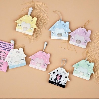 INS Style Y2K Star House Hard Card Folder Brick Acrylic For 2 Inch Photo Storage