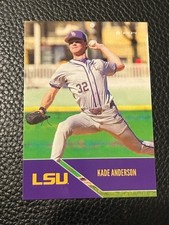 KADE ANDERSON 2025 ONIT LSU Tigers Baseball Purple base parallel card #P-2 QTY