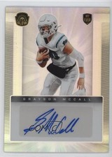2021 Super Glow Sports Inaugural Edition Silver 91/175 Grayson McCall Auto yl0