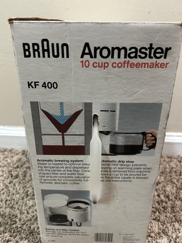 Braun Aromaster Type 4085 KF-400/420 10 Cup Coffee Maker - Tested Working - Photo 9/12