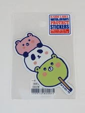 B-Side Label Sticker Bears Panda Mochi Dango Waterproof US SELLER