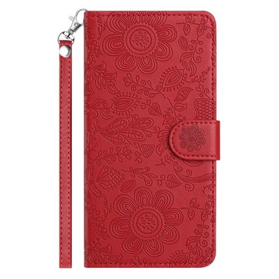 Leather Flower Wallet Phone Case For iPhone 17 16 15 14 13 12 11 Pro Max XR 7 8