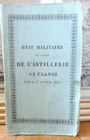 Etat militaire du corps de l'artillerie de France pour l'année 1843