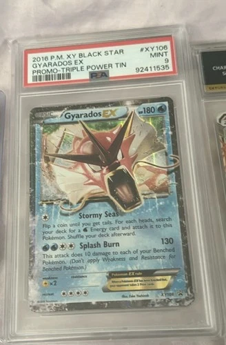 Pokemon Tag Gyarados Black Star Promo XY106 PSA 9