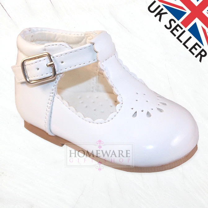 Baby white shop shoes uk