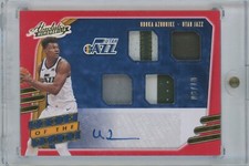 2020-21 Panini Absolute Memorabilia Udoka Azubuike Patch Auto #TT4-UAZ 06/10