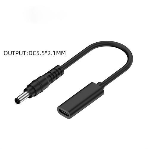 65W USB Type C Female Input To DC 4.0*1.35MM Power PD Charge Cable for Laptop - Afbeelding 2 van 10