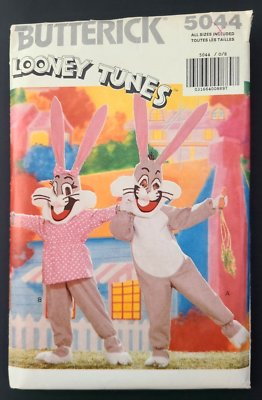 Butterick 5044 Sew Pattern Child Halloween Costume Bugs