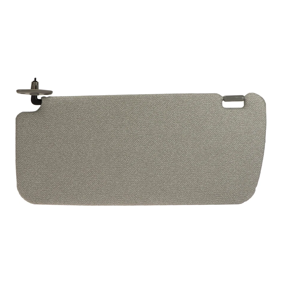 NUEVO OEM NISSAN 1987-1997 D21 CARROCERÍA DURA GRIS VINILO DELANTERO IZQUIERDO LADO CONDUCTOR PARASOL Foto 2 de 4