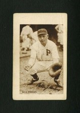1923 V100 WILLARDS CHOCOLATES WALTER BUTCH HENLINE PHILLIES WRITING ON BACK