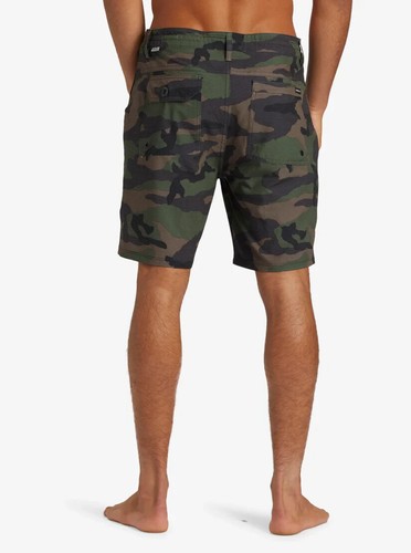 NUEVO QUIKSILVER Highline Amphibian 18.5" Pantalones Cortos Híbridos PARA HOMBRES 40 CAMUFLAJE NATACIÓN SURF - Imagen 7 de 7