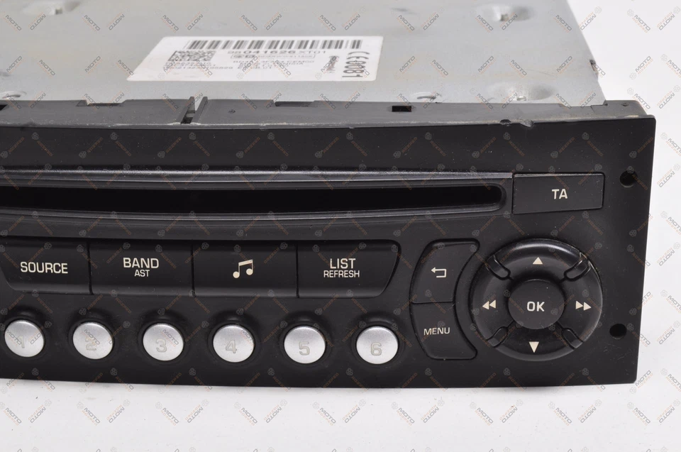 CITROEN BERLINGO II 2008- 1.6 HDi 75PS Radio Autoradio 98041626XT - Bild 3 von 4