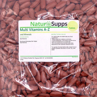 NATURSUPPS 50+MULTI VITAMIN PLUS (365 tablets) One per day