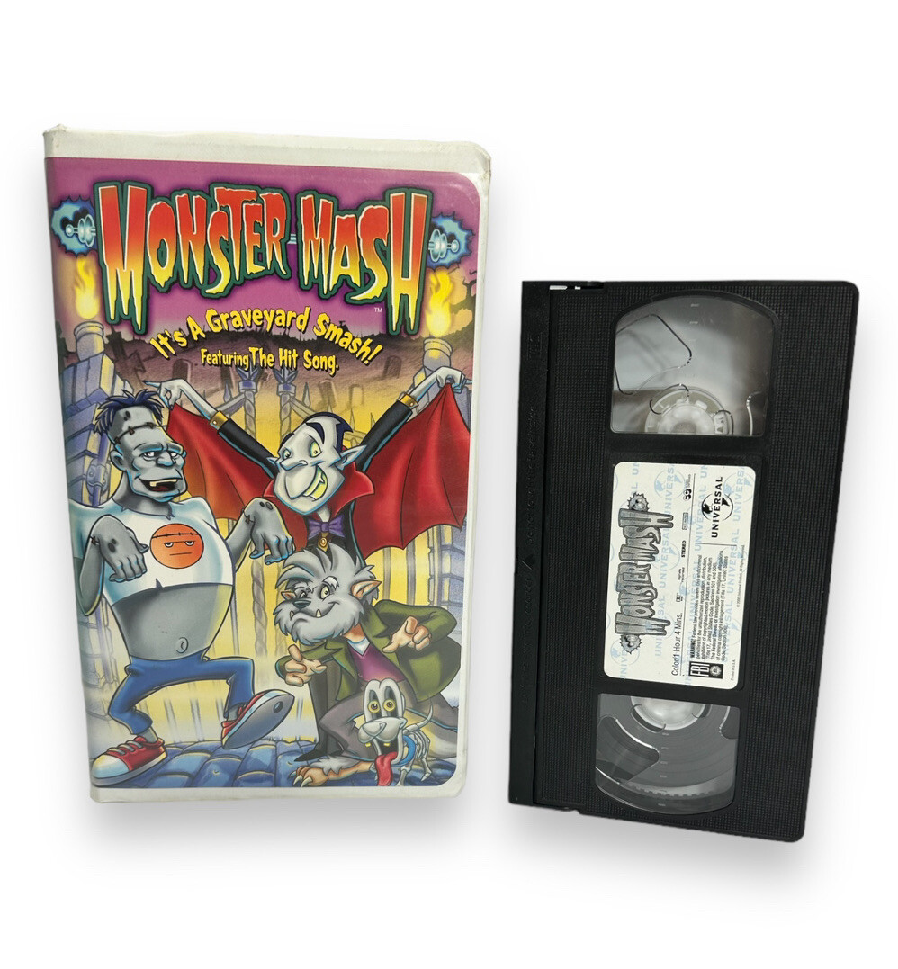 (未使用･未開封品)Monster Hits 15 Hits Video Selection (VHS) Sesame Street Monster Hits! VHS Tape 1990 Jim Henson Sing