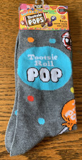 Adult NEW Tootsie Roll Pop Crew Socks - One Size