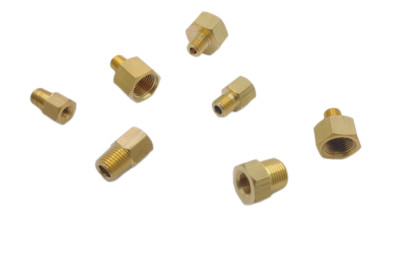 ALL FEMALE TO  BSPT MALE THREAD BRASS SUMP THREADED OIL PLUG ADAPTER
