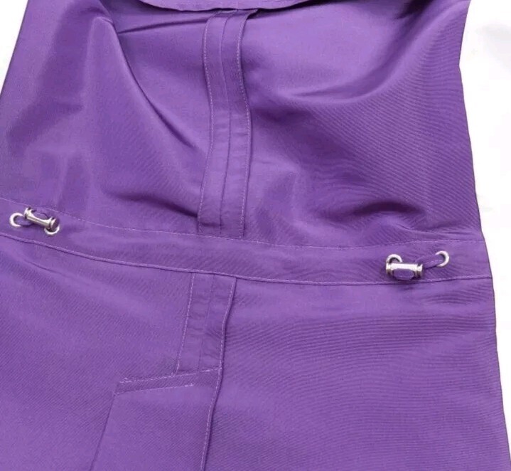 Valentino Purple Drawstring Jacket Size 36 thumbnail 2