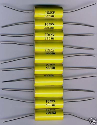 Lot De 4 Condensateurs électrolytiques 1000µF 10V - NOS (New Old Stock) - Philips/ITT