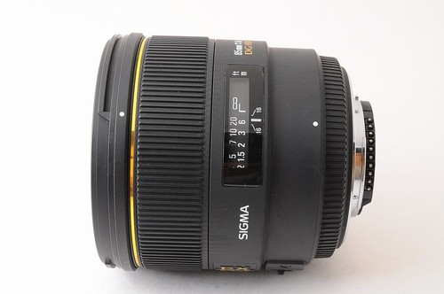 【COMO NUEVO】SIGMA AF 85mm F/1.4 EX DG HSM Lente Retrato Para Montaje F + Capu... - Imagen 7 de 14