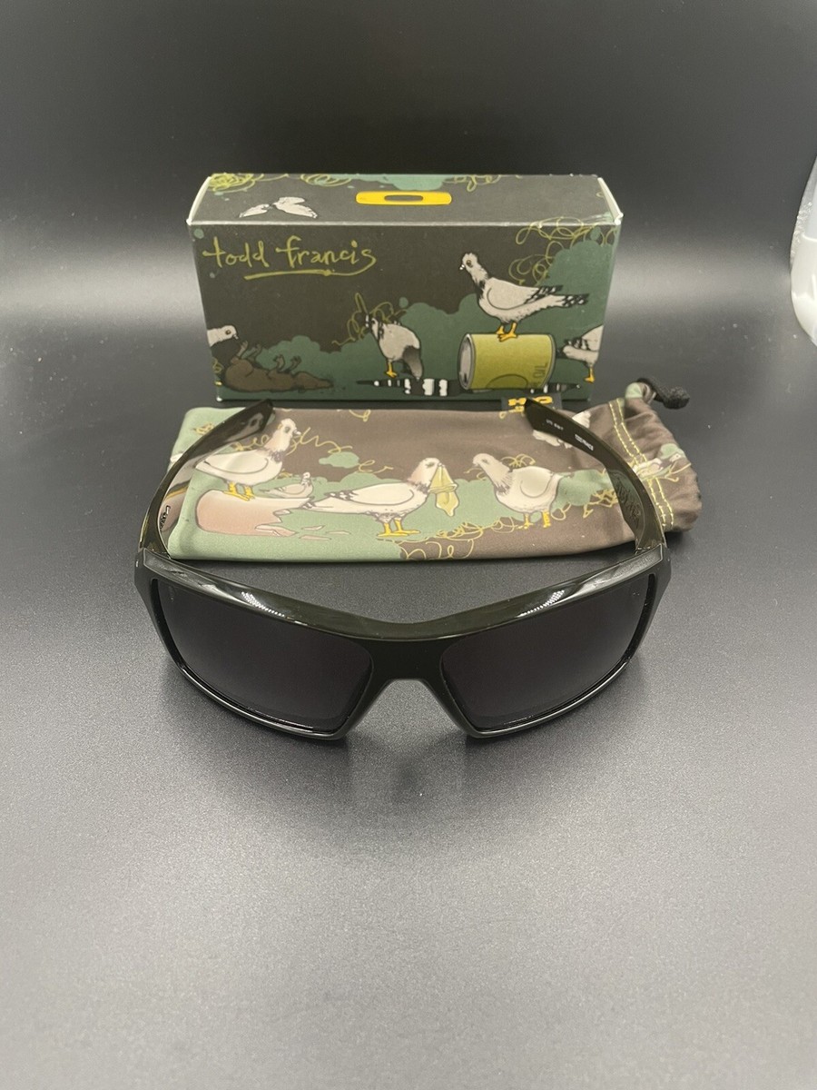 Oakley Todd Francis Eye Patch Green Pigeon Print w/ Grey Lenses | eBay