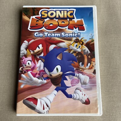 Sonic Boom: Go Team Sonic! (DVD 9 Eps) Animated Series Hedgehog Knuckles Tails +