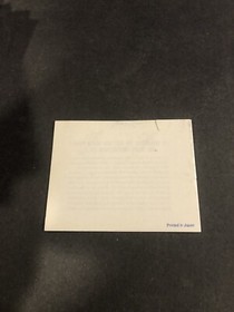 Gauntlet 2 nes Manual Only